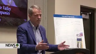 Pillen Makes Scottsbluff Visit; Draws Ire Following Tele-Town Hall