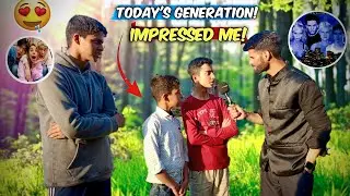 These Genius Kashmiri Children||✨Asked Me Toughest Questions||🔥