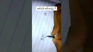 Korean exam 2024 | කාටත් හොරෙන් කොරියන් යන පොඩි කොල්ලෝ 🇰🇷