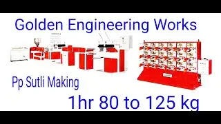 Plastic Sutli Making Machine