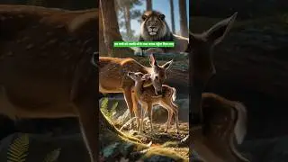 This Lion Taught the World a Life Lesson 🦁✨ | Emotional Jungle Story#shorts#lion #madanbnayak