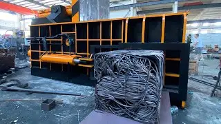 scrap steel press machine