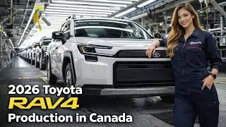 RAV4 Production Line in Canada | 2026 Toyota Factory Tour