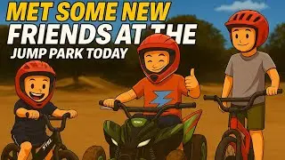 🏁 Epic Jump Park Day! Electric Quad & BMX Fun + New Friends 🚴&zwj;♂️⚡️