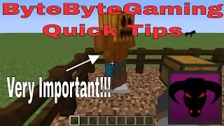 Minecraft, Quick Tip:  Farming & Water Source Blocks