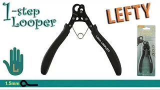 Beadsmith One Step Looper Lefty Plier &ndash; Instantly Create Consistent Loops in One Step