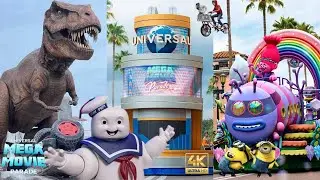Best Theme Park Parade? Universal’s Mega Movie Parade in Glorious 4K!