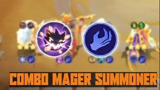 COMBO MAGER SUMMONER COCOK BUAT PUSH RANK ! MAGIC CHESS GOGO