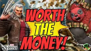 MERCS FOR MONEY TEAM GAMEPLAY IS INCREDIBLE! - MARVEL Strike Force - MSF