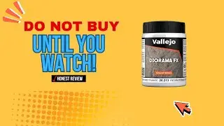 Vallejo Diorama FX Rough Grey Pumice Review | Premium Ground Texture for Miniatures & Models