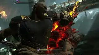 My first mini boss fight .. (ultra pro noob..😅) #godofwar #godofwar2018 #ps5 #kratos #atreus  