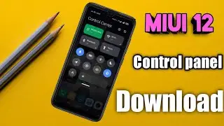 MIUI 12 Control Center | MIUI 12 Notification Panel | Download Apk for Any Android | Hindi