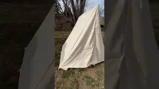 6 x 6 Canvas A Frame Tent