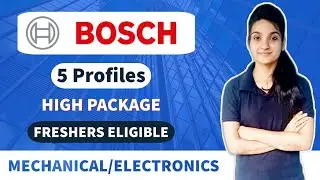Bosch Vacancy Update|| Mechanical Job Update|| Fresher's Eligible|| @Engineering Notes