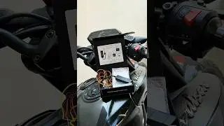 Fleettrack GPS tracker installation in my n160 #shorts #viral #viralshorts #pulsarn160 #pulsar #n160