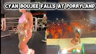 Cyan Boujee FALLS Hard on Stage at PorryLand  Then Shades Thuli P's Ancestors?! Viral Drama Exposed!