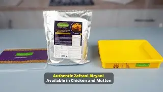Introducing Travel Pack Authentic Zafrani Biryani by - Pista House