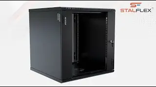[SE] N&auml;tverkssk&aring;p RACK Professional 19&rdquo; 12U 600 glas svart