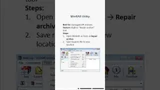 ZIP file corrupted or deleted? Learn quick, proven recovery methods #zipfile