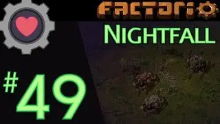 Factorio Let's Play: Nightfall (Rampant AI) #49 BATTERIES AND ROBOTICS PLANNING