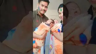 twin baby parents 🥰 best gift of my life 💞        thanks for coming in my life 💗 do-do go-go 🐥🐥