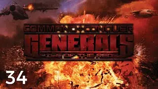 Let's Play Command & Conquer: Generals - Rise Of The Reds VCR #34 | China 2.1