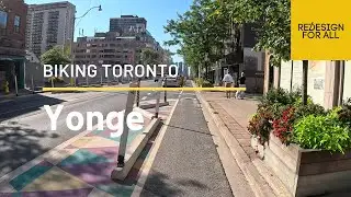 Biking Toronto's Cycling Network 2023 - Route 20: Yonge