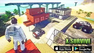 X Survive: Building Sandbox / Creative Open World Crafting & Building / FREE iOS & Android Games