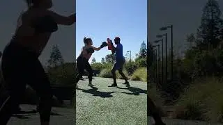 Roundhouse Galore During Kickboxing - Blackhawk Country Club Kickboxing Danville Ca