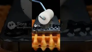 WTF! Someone Rolling WATER on an iPhone?! Is this real or is it just a bizarre viral trend? #Shorts