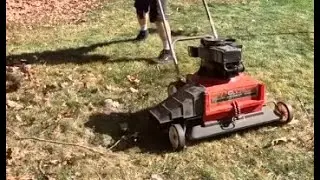 Vintage Sears Craftsman Walk Behind Leaf Blower/Vacuum/Shredder/Bagger | Fall 2025 Startup and Run