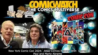 New York Comic Con 2024:  Atlas Comics Returns With  Steven Paul and Marty Abrams