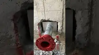 #mep water tank puddle flange installation