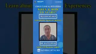 2-Day Workshop: USMLE Clinical Rotations &ndash; When & How to Start? | USMLE | USCE