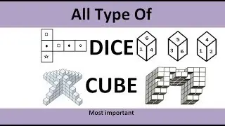 New | Dice Tricks| Dice| पासा |short | trick |Non Verbal | Reasoning |OPEN DICE | घन