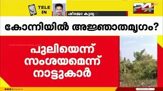 കോന്നിയിൽ വളർത്തു നായയെ അജ്ഞാത മൃഗം പിടികൂടി; പുലിയെന്ന് സംശയം | Pathanamthitta | Leopard