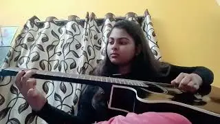 Janam janam music cover by shuvangee 🎸❤️