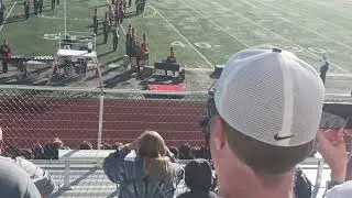 The Lisbon Lions marching band for state  the first time 