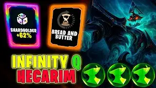Infinity Q Hecarim in Arena Unkillable Build With Crazy Healing and Damage!