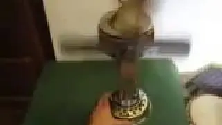 Amazing Fire Powered Antique Fan !!
