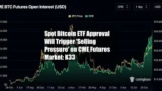 Spot Bitcoin ETF Approval Will Trigger 'Selling Pressure' on CME Futures Market: K33