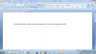 Appium Automation Framework from scratch Orientation Session