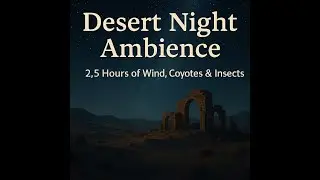 Desert Night Ambience For Sleep And Studying
