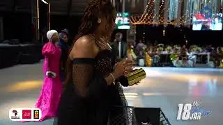 JEURI YA IRENE UWOYA AMWAGA PESA KWA HAJI MANARA MBELE DIAMOND PLATINUMZ