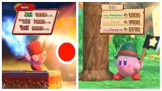 Kirby Star Allies | All Minigames Perfect Score