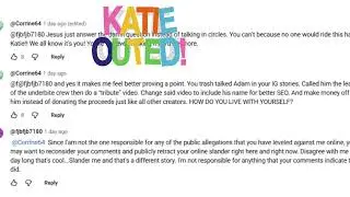 KATIE OF BLAB OUTED ON YOUTUBE!