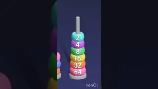 Merge Stack 2048 New cool #gamergirl #puzzlegame #bestplayer