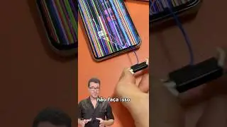 Linha na tela do celular? 🤔