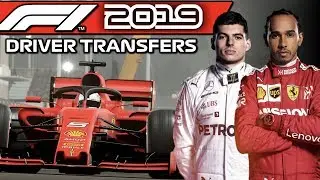 F1 2019 Game Driver Transfers CONFIRMED!!!!