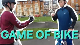 GAME OF BIKE WITH LEONARD #mtb #pumptrack #bike #dirtjumper